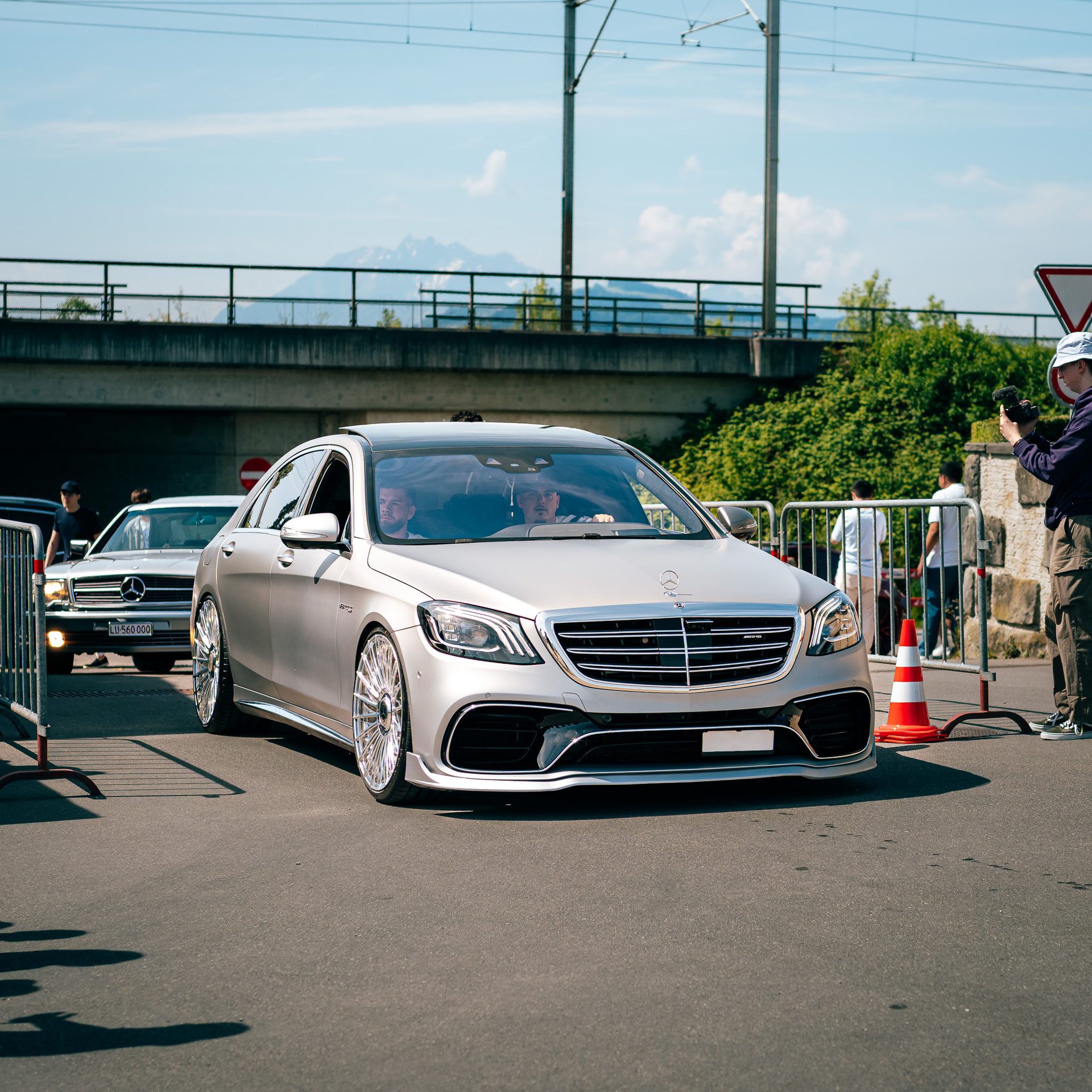 Fahrzeug bei einem Autotreffen